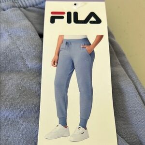 Fila Sky Blue Athletic Joggers